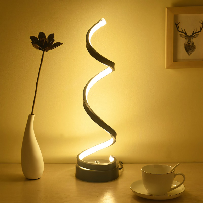 Đèn LED Trang Trí Xoắn Lượn Sóng Hiện Đại – SE002