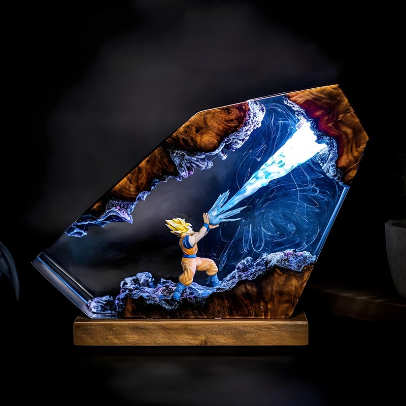 Đèn Epoxy EPX015 – Songoku Kamehameha: Khi Ánh Sáng Gặp Gỡ Nghệ Thuật