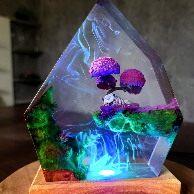 Đèn Epoxy Cao Cấp EPX023 Bò Rừng Bay Appa