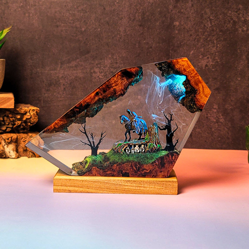 Đèn Epoxy Resin EPX072 Handmade Chúa Tể Những Chiếc Nhẫn