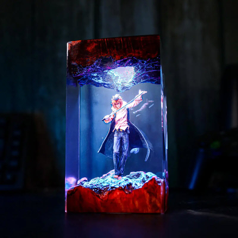 Đèn Epoxy Resin EPX127 Anime Cao Cấp Mô Hình Arthur Leywin